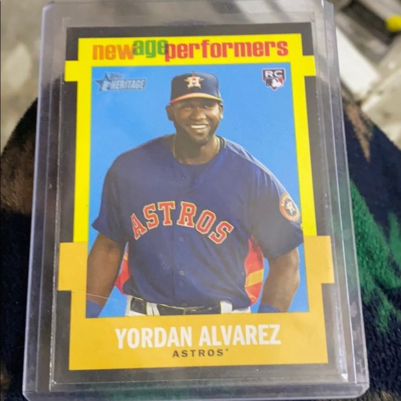 2020 Yordan Alvarez rookie of the year #NAP-2 - Picture 1 of 2